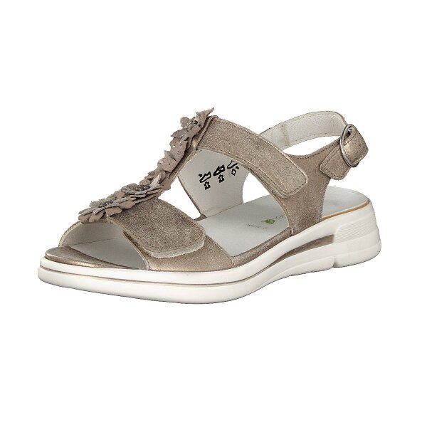 Waldl&auml;ufer Damen Sandale metallic