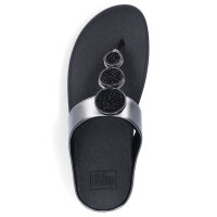 FitFlop Damen Pantolette Halo metallic