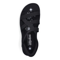 Skechers Damen Sandale Reggae Slim Stretch Flex schwarz