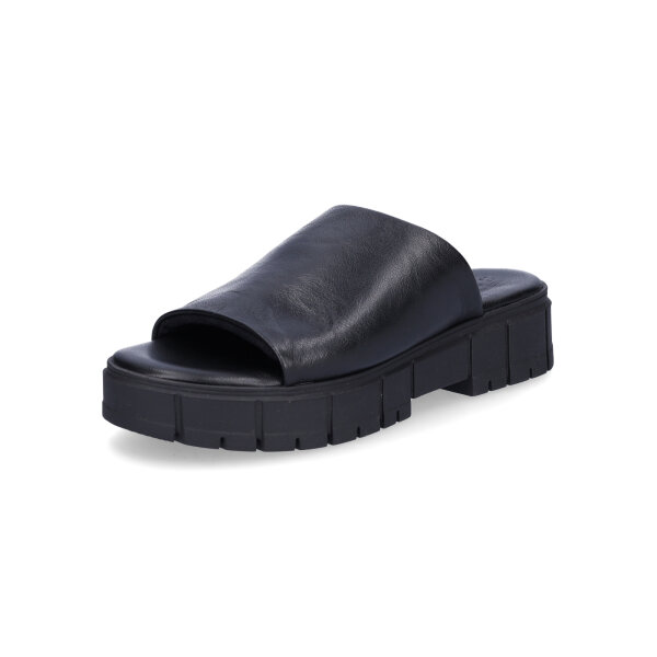 Tamaris Damen Pantolette schwarz
