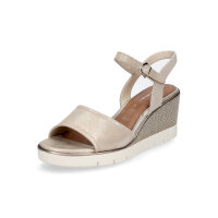 Tamaris Damen Sandalette champagner
