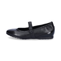 Tamaris Damen Ballerina schwarz