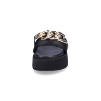 Buffalo Damen Pantolette Noa Slide Chain 2.0 schwarz