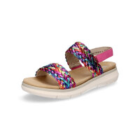 Remonte Damen Sandale pink multi metallic