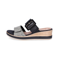Remonte Damen Pantolette schwarz