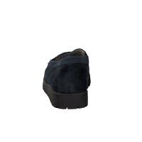 Waldläufer Damen Slipper blau