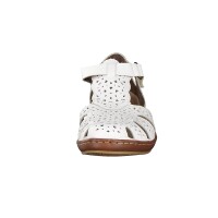 Rieker Damen Sandale wei&szlig;