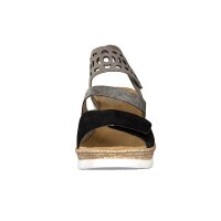 Rieker Damen Sandalette schwarz