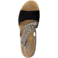 Rieker Damen Sandalette schwarz