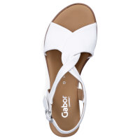 Gabor Damen Sandale wei&szlig;