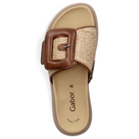 Gabor Damen Pantolette cognac caramel