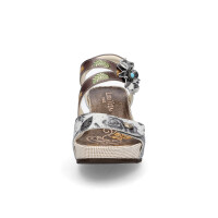 Laura Vita Damen Sandalette grau