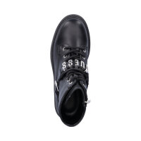 Guess Damen Schn&uuml;rboot Yanzy schwarz