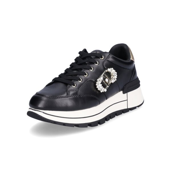 Liu Jo Damen Sneaker Amazing 41 schwarz metallic