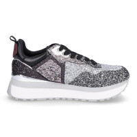 Liu Jo Damen Sneaker Maxi Wonder 01 silber schwarz