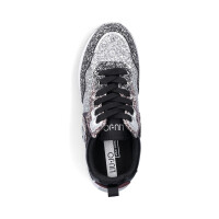 Liu Jo Damen Sneaker Maxi Wonder 01 silber schwarz