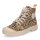 Palladium Damen Sneaker Pampa Hi Zip Wl braun Leo