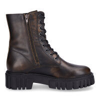 Palpa Damen Schn&uuml;rstiefelette cognac