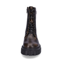 Palpa Damen Schn&uuml;rstiefelette cognac