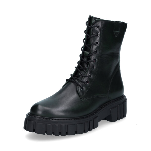 Palpa Damen Schn&uuml;rstiefelette gr&uuml;n