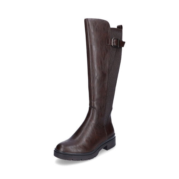 Tamaris Damen Stiefel dunkelbraun