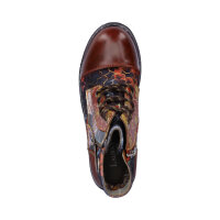 Laura Vita Damen Schn&uuml;rboot rot