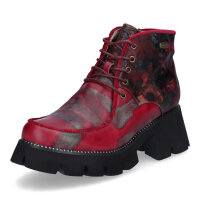 Laura Vita Damen Schn&uuml;rboot Omio 65 rot