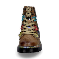 Laura Vita Damen Schn&uuml;rboot Incaso 39 khaki