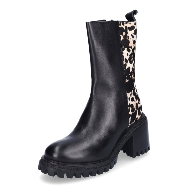 Gio+ Damen Boot schwarz leo