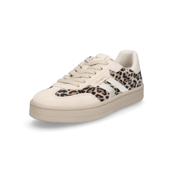 Tamaris Damen Sneaker beige leo