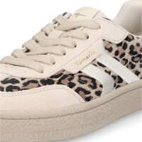 Tamaris Damen Sneaker beige leo