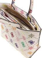 Guess Damen Tasche Emelie wei&szlig; multi