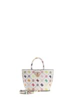 Guess Damen Tasche Emelie wei&szlig; multi