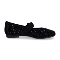 Remonte Damen Ballerina schwarz