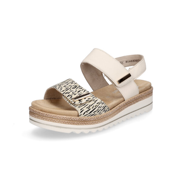 Remonte Damen Sandale beige multi