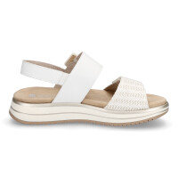 Remonte Damen Sandale wei&szlig; gold