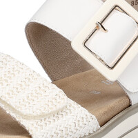 Remonte Damen Sandale wei&szlig; gold