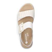 Remonte Damen Sandale wei&szlig; gold