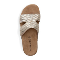 Lazamani Damen Pantolette Mille gold