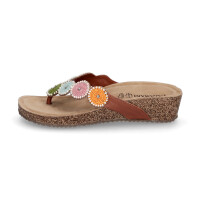 Lazamani Damen Pantolette Mare multicolor