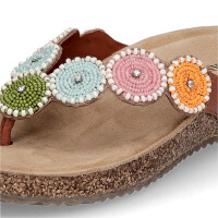 Lazamani Damen Pantolette Mare multicolor