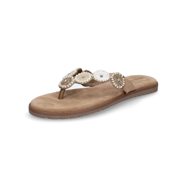 Lazamani Damen Pantolette Mey beige