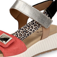 Gabor Damen Sandalette rot multi