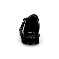 Dr. Martens Damen Pantolette schwarz wei&szlig;