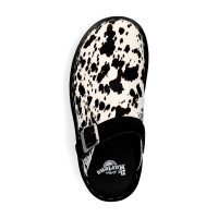 Dr. Martens Damen Pantolette schwarz wei&szlig;