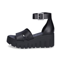 Tamaris Damen Plateau Sandalette schwarz