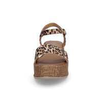 Tamaris Damen Plateau Sandalette leo