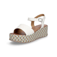 Tamaris Damen Plateau Sandalette wei&szlig;