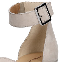 Tamaris Damen Plateau Sandalette taupe