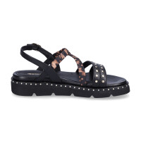 Tamaris Damen Sandale schwarz